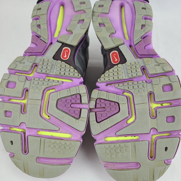 Nike Lunarglide 2 Flywire Women's (6) Gray and Purple Running Shoes 407647-051 - Picture 7 of 11